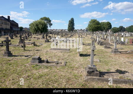 Santa Maria della cattolica nel cimitero kensal green, Harrow Road, London, Regno Unito Foto Stock