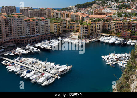 Fontvieille, Monaco Foto Stock