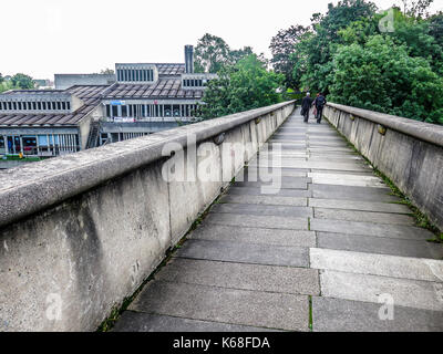 Il Kingsgate Bridge Durham Foto Stock