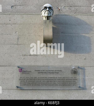 Busto di Sir Ove Arup Foto Stock