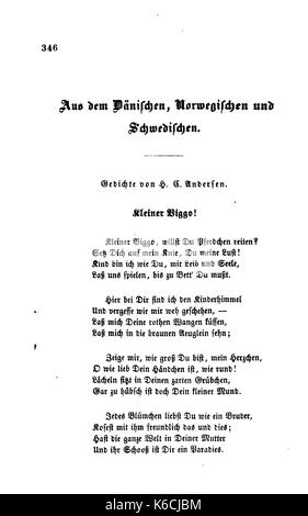 De Poetischer Hausschatz des Auslandes (Wolff) 346 Foto Stock