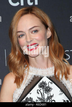 Los Angeles, Stati Uniti d'America. Undicesimo Sep, 2017. Heather Graham. Il paley Centre for media xi paleyfest annuale fall anteprime tv los angeles - NBC. Credito: f. sadou/admedia/zuma filo/alamy live news Foto Stock