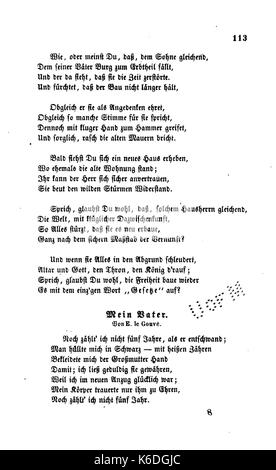 De Poetischer Hausschatz des Auslandes (Wolff) 113 Foto Stock