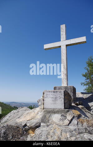 Nossa Senhora da Penha cappella sito in Castelo de Vide. Portogallo Foto Stock