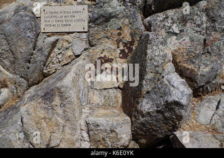 Nossa Senhora da Penha cappella sito in Castelo de Vide. Portogallo Foto Stock