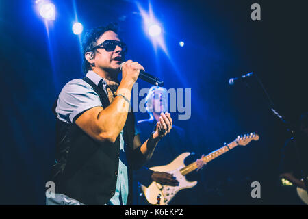 Milano, Italia. Undicesimo Sep, 2017. Mike la meccanica si esibisce dal vivo all'Alcatraz Milano. Credito: mairo cinquetti/Pacific press/alamy live news Foto Stock