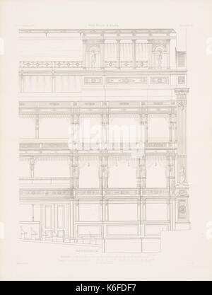 Das neue stadttheater Lipsia (langhans) ZFB 20 024 Foto Stock