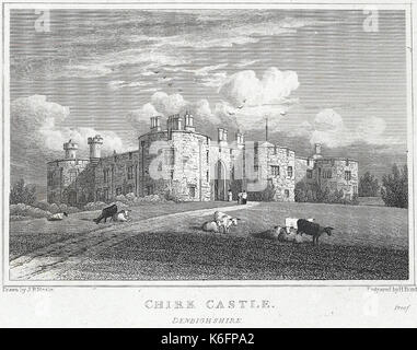 Chirk Castle, Denbighshire Foto Stock