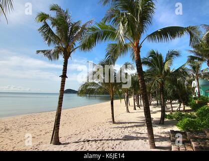 Il bai khem spiaggia è una delle più belle spiagge dell'isola di Phu Quoc, Vietnam Foto Stock