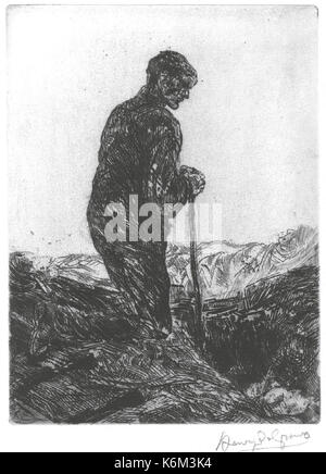 Dies irae da Henry de Groux Foto Stock