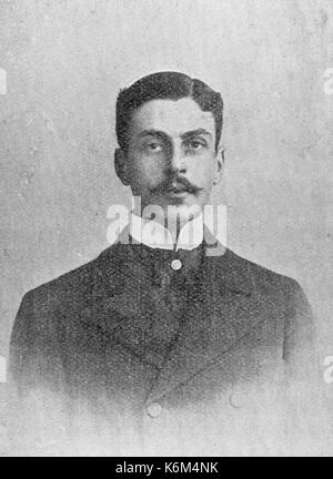 Coubertin Une campagne de vingt et onu ans, 1909 (pagina 123 del raccolto) Foto Stock