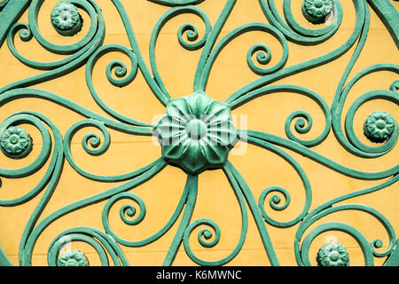 Charleston South Carolina, centro storico, mercato della città di Charleston, mercato, museo delle confederazioni, lavorazione del ferro ornamentale, ferro battuto, rf SC170514118RF Foto Stock