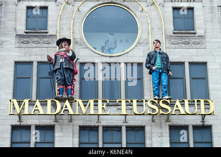 Amsterdam, Paesi Bassi - 05 Settembre 2017: il museo delle cere di Madame Tussauds di Amsterdam, Paesi Bassi Foto Stock