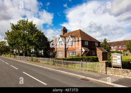 Cottage nel suggestivo villaggio di chiddingstone Causeway, vicino penshurst e Tonbridge, Kent, Regno Unito Foto Stock