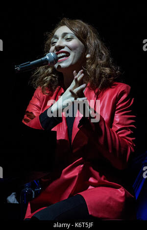 2017 way out west festival - Day 3 - spettacoli con: regina spektor dove: gothenburg, Svezia quando: 12 ago 2017 credit: emelie andersson/wenn.com Foto Stock