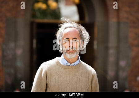 Lennart Lajboschitz, fondatore di Flying Tiger catena di vendita al dettaglio e creatore di Absalon comunità Casa, Copenhagen, Danimarca Foto Stock