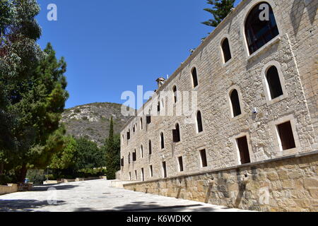 Il monastero di Agios neofytos a tala, vicino a Paphos, Cipro. Foto Stock