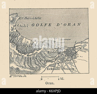 Francia & colonie 1894 ORANO Foto Stock