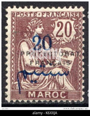FRENCHMOROCCO0044 Foto Stock