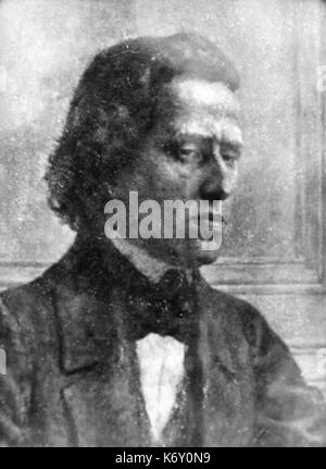 Fryderyk Chopin w 1847 roku Foto Stock