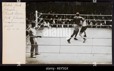 Frank Moran Jack Johnson match (15224213588) Foto Stock