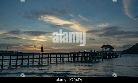 Koh rong sanloem, Sihanoukville, Cambogia Foto Stock