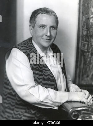 Poeta americano Gertrude Stein (1874-1946) Foto Stock