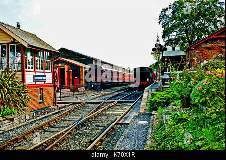 Tenterden Town station, Kent e east sussex railway, Kent Foto Stock