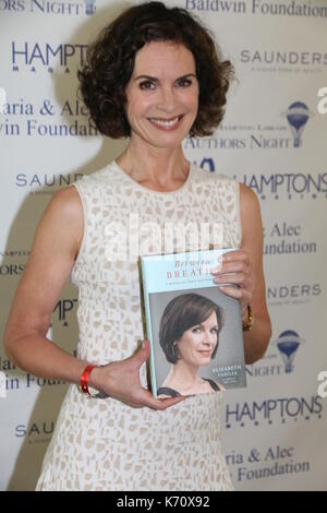 Gli autori notte 2017 a beneficio di East Hampton biblioteca, in East Hampton Inn New York. dotato di: elizabeth vargas dove: East Hampton, new york, Stati Uniti quando: 12 ago 2017 credit: izzy/wenn.com Foto Stock