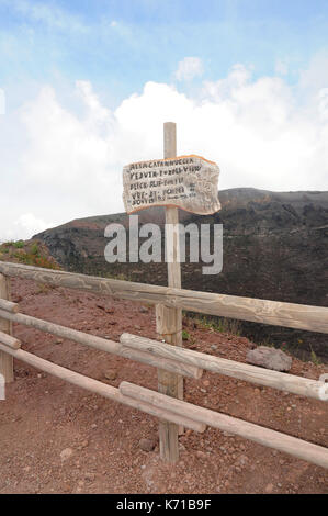 Montare parco nazionale del Vesuvio, provincia di Napoli, Italia, Europa Foto Stock