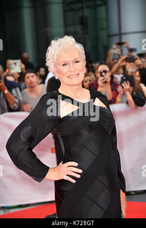 Toronto, Ontario, Canada. Xiv Sep, 2017. L'attrice glenn close assiste "la moglie' premiere durante il 2017 Toronto international film festival a Roy Thomson Hall il 14 settembre 2017 a Toronto in Canada credit: Igor vidyashev/zuma filo/alamy live news Foto Stock