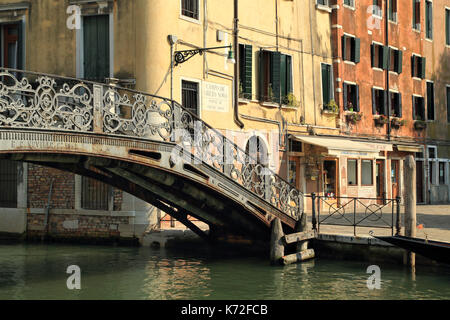 Ponte de Ghetto Nuovo, Ghetto Veneziano Foto Stock