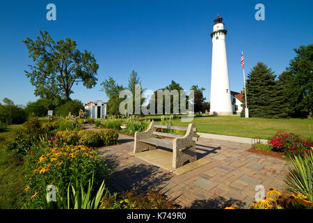 Vento point lighthouse Foto Stock