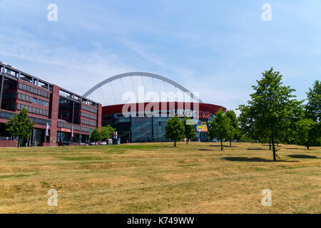 Colonia, Germania - 4 luglio 2017: Lanxess Arena Foto Stock