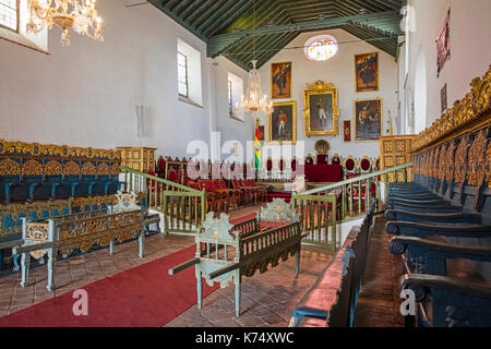 Casa delle libertà museo / Casa de la libertad / Casa delle Libertà, dove il boliviano della dichiarazione di indipendenza è stato firmato in Sucre, Bolivia Foto Stock
