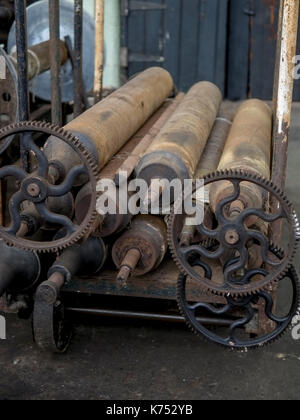 Queen Street Mill Burnley Lancashire Foto Stock