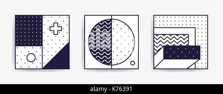 Grande raccolta con modificabile sfondi trendy per l'animazione, pubblicità, banner commerciale, flayer, vendita, telaio. semplice poster, patch, badge Illustrazione Vettoriale