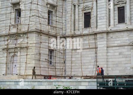 Kolkata, India - 8 lug 2015. parte di victoria memorial in Kolkata, India. Kolkata (Calcutta) è la capitale del Bengala occidentale e la seconda più grande cit Foto Stock