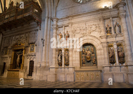 San antolin cattedrale; palencia, Spagna Foto Stock