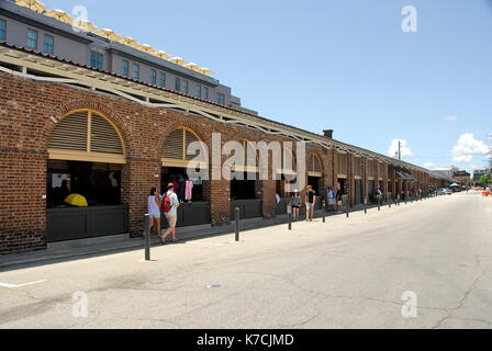 La città di Charleston Mercato in Charleston, Carolina del Sud Foto Stock