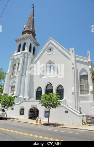 Il Emanuel metodista africana Chiesa Episcopale in Charleston Quartiere Storico di Charleston, Carolina del Sud Foto Stock