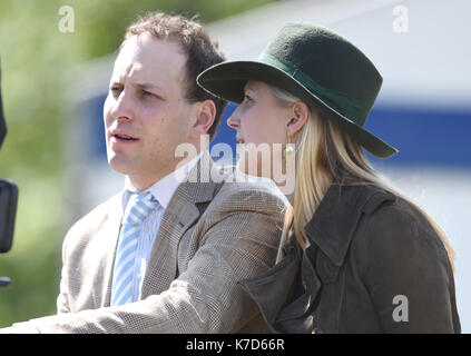 La Foto Deve Essere Accreditata ©Alpha Press 079965 15/05/2016 Lord Freddie Frederick Windsor E Lady Gabrielle Gabriella Ella Windsor Royal Windsor Horse Show 2016 Windsor Berkshire Foto Stock