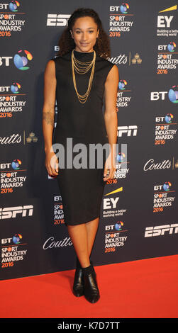 Foto Da Accreditare ©Kate Green/Alpha Press 079965 28/04/2016 Ospite Al 15th Bt Sport Industry Awards 2016 Tenuto A Battersea Evolution In Battersea Park, Londra. Foto Stock