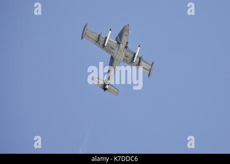 BAC 167 Strikemaster Mk 82A a Bournemouth Air Festival Foto Stock