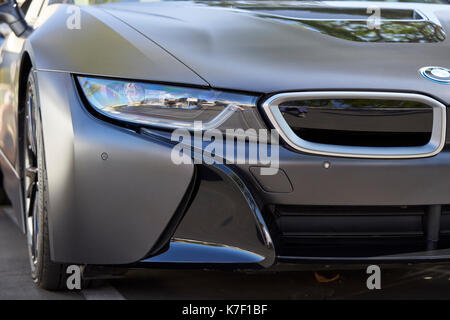 San Diego, CA/USA - Ottobre 15, 2016: san diego auto & caffè car show locale dove gli appassionati di auto si incontrano mensilmente per visualizzare auto e socializzare Foto Stock