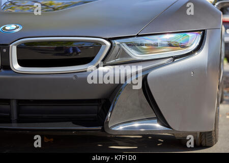 San Diego, CA/USA - Ottobre 15, 2016: san diego auto & caffè car show locale dove gli appassionati di auto si incontrano mensilmente per visualizzare auto e socializzare Foto Stock