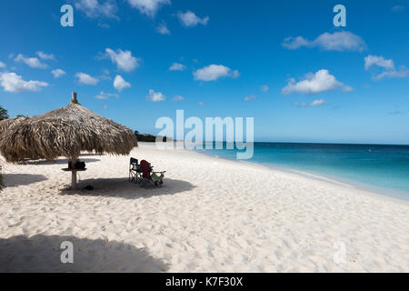 Aruba Eagle beach Foto Stock