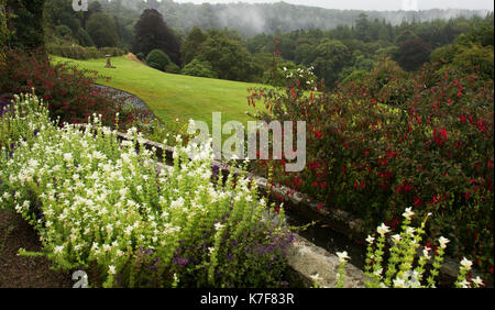 Hotel endsleigh giardini furono disegnati da humphry repton Foto Stock