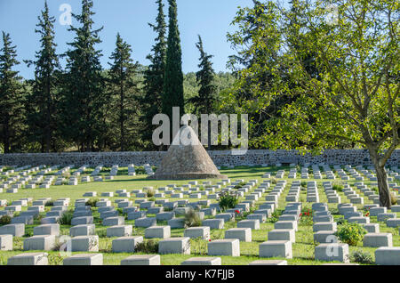 Il cimitero di doiran - Grecia, doirani Foto Stock