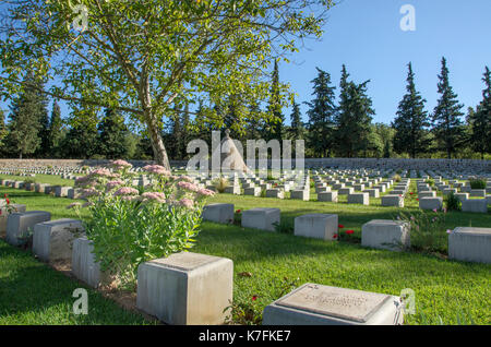 La Grecia, doirani - Cimitero doiran Foto Stock